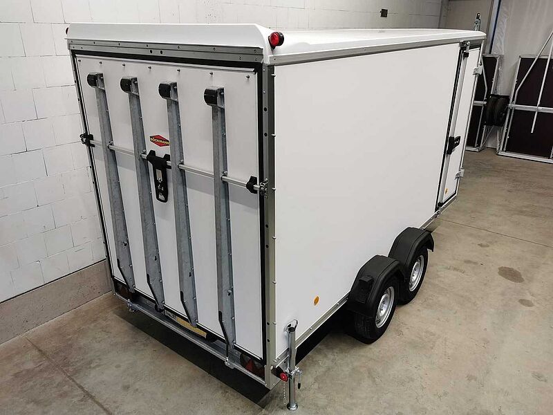 Böckmann KT 4018/27 H Rampe+Tür+Stützen Kofferanhänger
