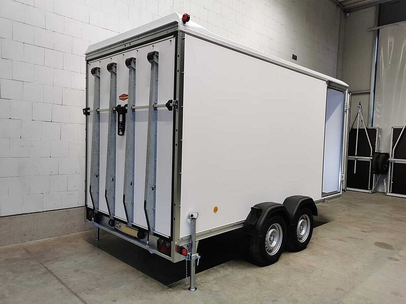 Böckmann KT 4018/27 H Rampe+Tür+Stützen Kofferanhänger
