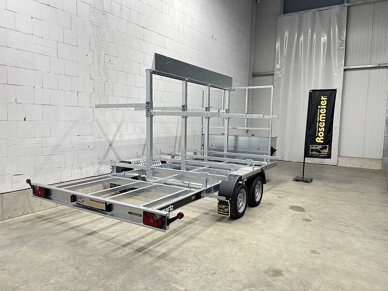 Martz SCAFF 480/2 S 3,5T Gerüst Kastenanhänger gebrems