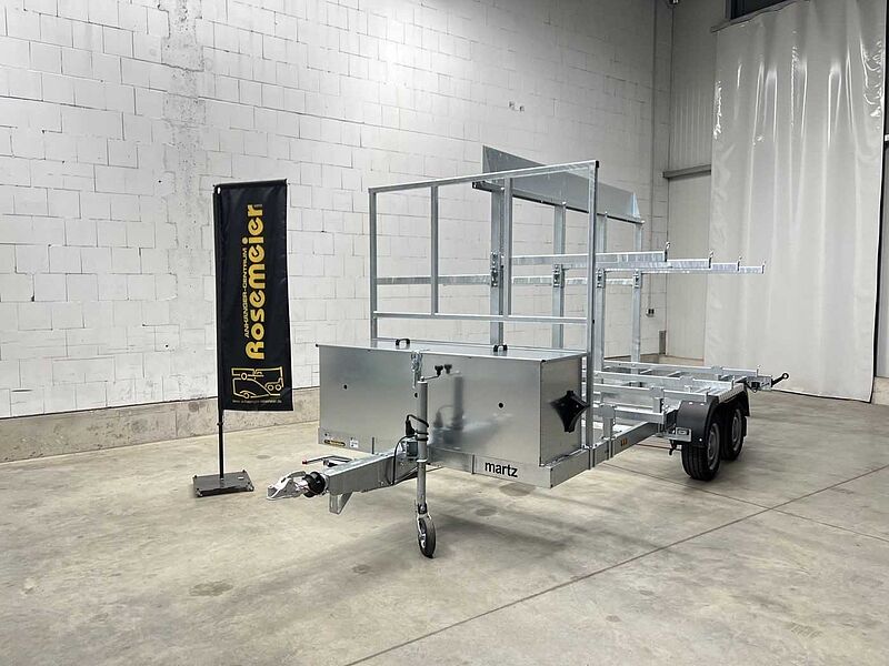 Martz SCAFF 480/2 S 3,5T Gerüst Kastenanhänger gebrems
