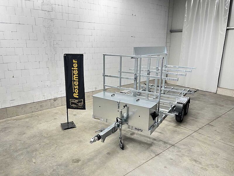 Martz SCAFF 480/2 S 3,5T Gerüst Kastenanhänger gebrems