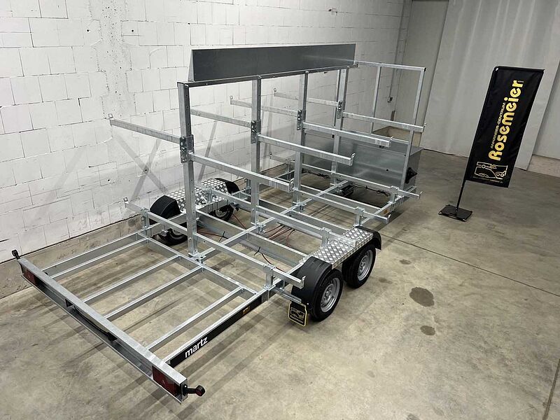 Martz SCAFF 480/2 S 3,5T Gerüst Kastenanhänger gebrems