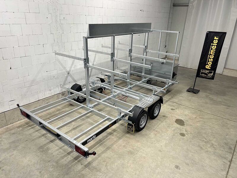 Martz SCAFF 480/2 S 3,5T Gerüst Kastenanhänger gebrems