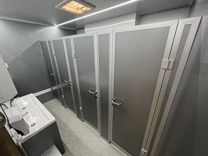 Rosemeier VE WC F 3574 SP Behinderten WC Toilettenanhänger