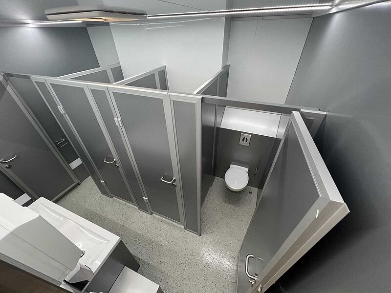 Rosemeier VE WC F 3574 SP Behinderten WC Toilettenanhänger