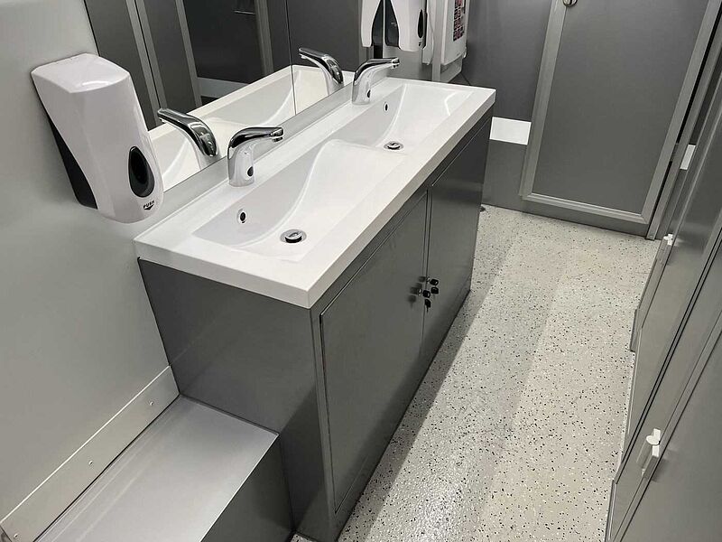 Rosemeier VE WC F 3574 SP Behinderten WC Toilettenanhänger