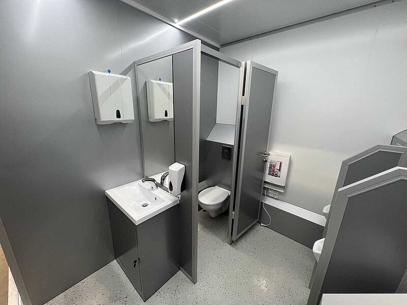 Rosemeier VE WC F 3574 SP Behinderten WC Toilettenanhänger