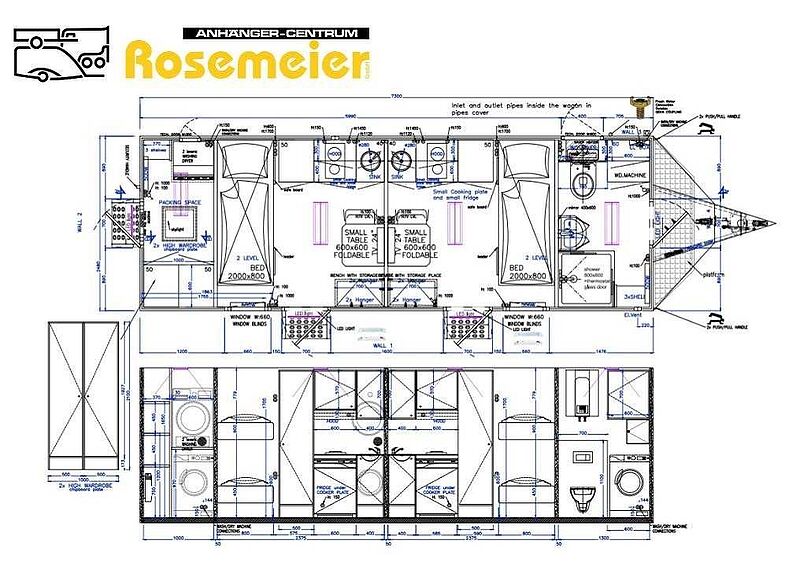 Rosemeier EW TA-NO Mannschaftswagen 738 Mannschaftswagen