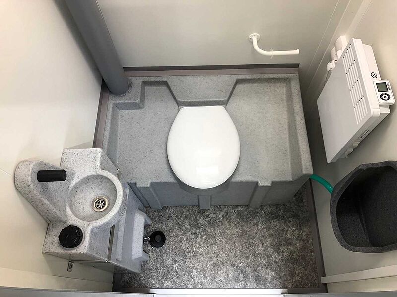 Rosemeier VE Baustellentoilette Comfort TU Toilettenanhänger