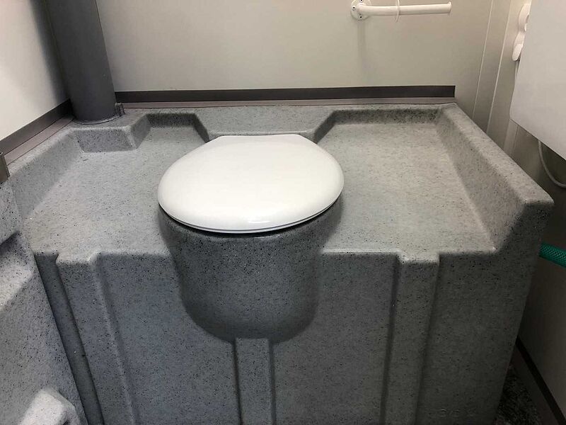 Rosemeier VE Baustellentoilette Comfort TU Toilettenanhänger