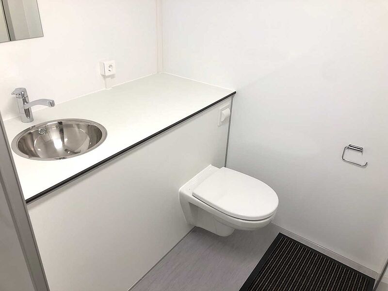 Rosemeier EW TA-NO Badanhänger mit WC ECO Toilettenanhänger