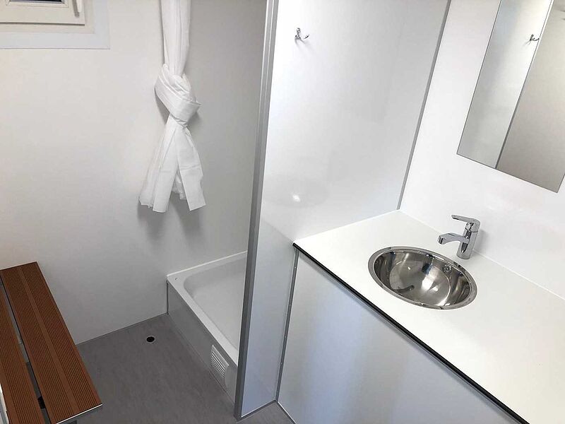 Rosemeier EW TA-NO Badanhänger mit WC ECO Toilettenanhänger