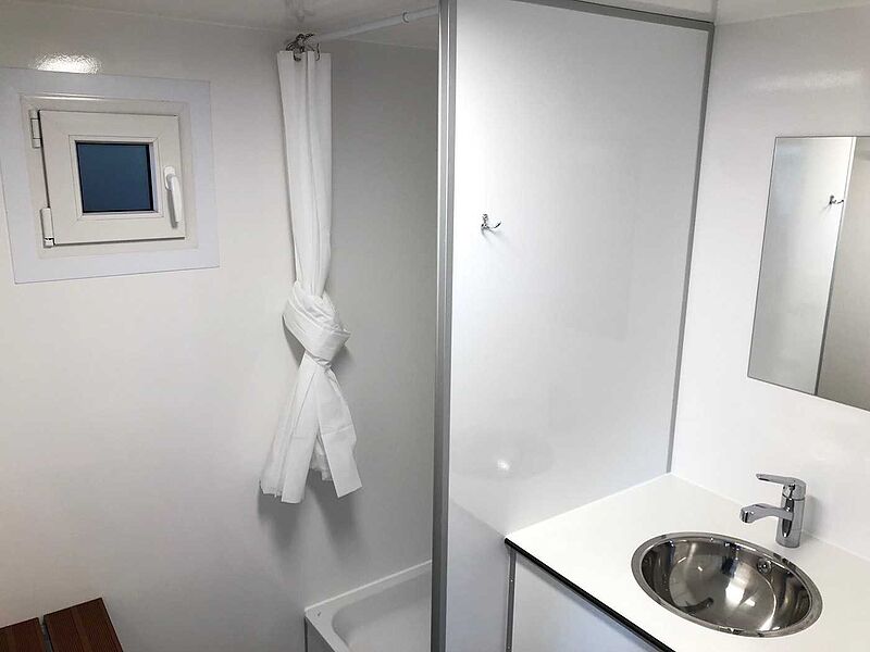 Rosemeier EW TA-NO Badanhänger mit WC ECO Toilettenanhänger