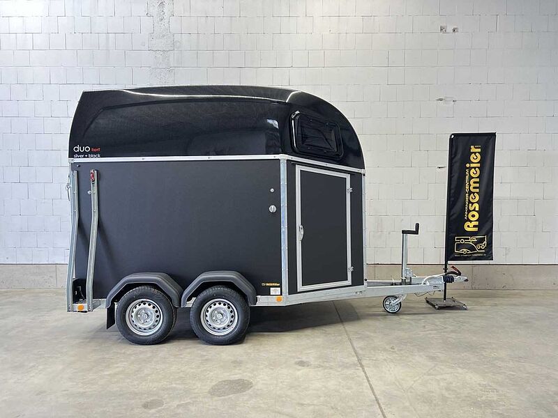 Böckmann Duo Esprit silv+bl SK TrS 100 Pferdeanhänger