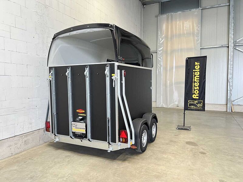 Böckmann Duo Esprit silv+bl SK TrS 100 Pferdeanhänger