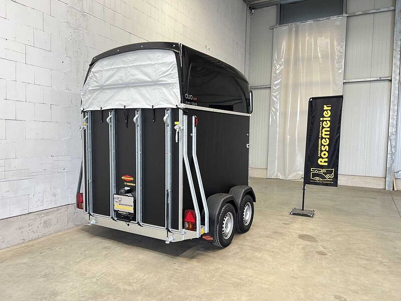 Böckmann Duo Esprit silv+bl SK TrS 100 Pferdeanhänger