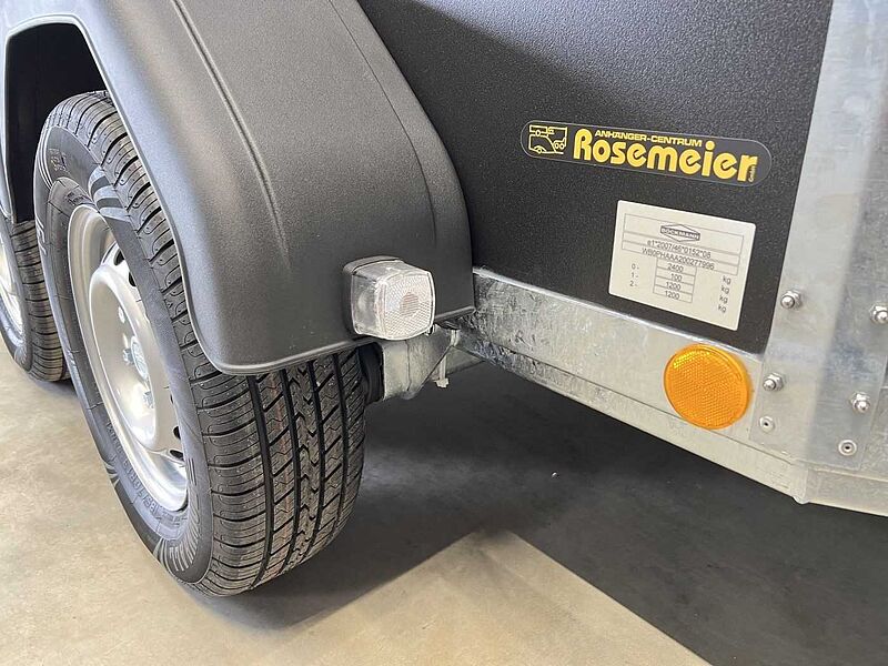 Böckmann Duo Esprit silv+bl SK TrS 100 Pferdeanhänger