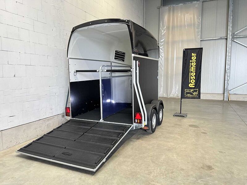 Böckmann Duo Esprit silv+bl SK TrS 100 Pferdeanhänger