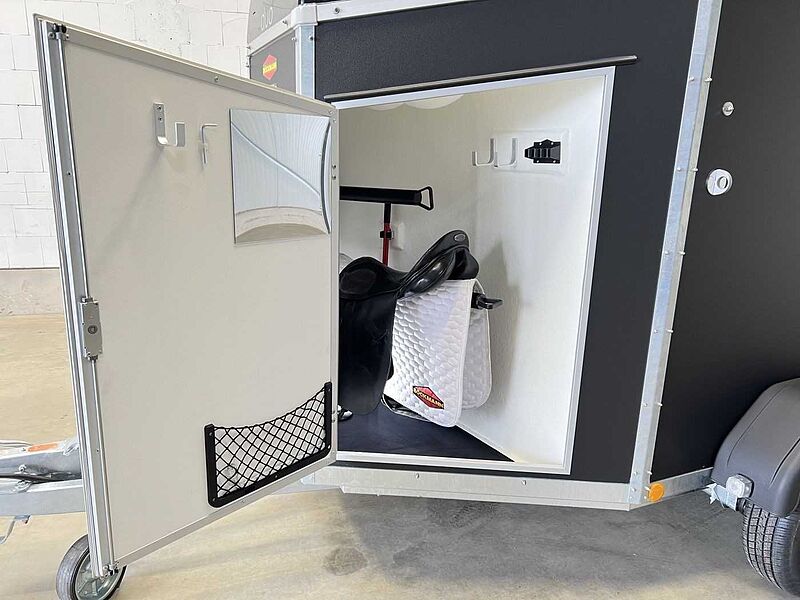 Böckmann Duo Esprit silv+bl SK TrS 100 Pferdeanhänger