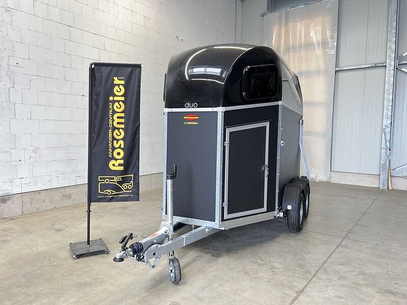 Böckmann Duo Esprit silv+bl SK TrS 100 Pferdeanhänger