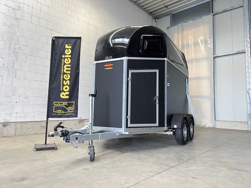 Böckmann Duo Esprit silv+bl SK TrS 100 Pferdeanhänger