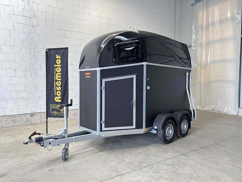 Böckmann Duo Esprit silv+bl SK TrS 100 Pferdeanhänger