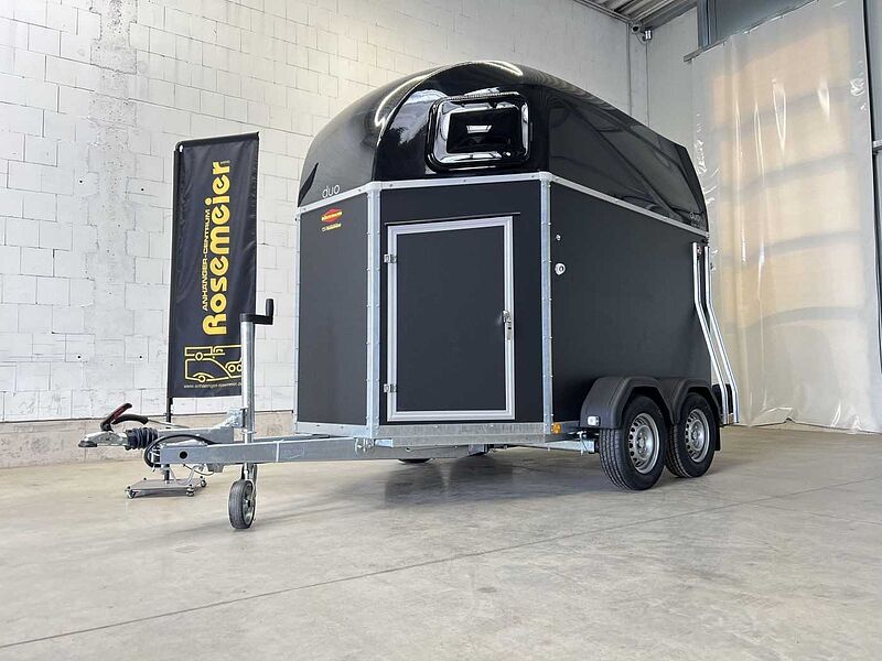 Böckmann Duo Esprit silv+bl SK TrS 100 Pferdeanhänger