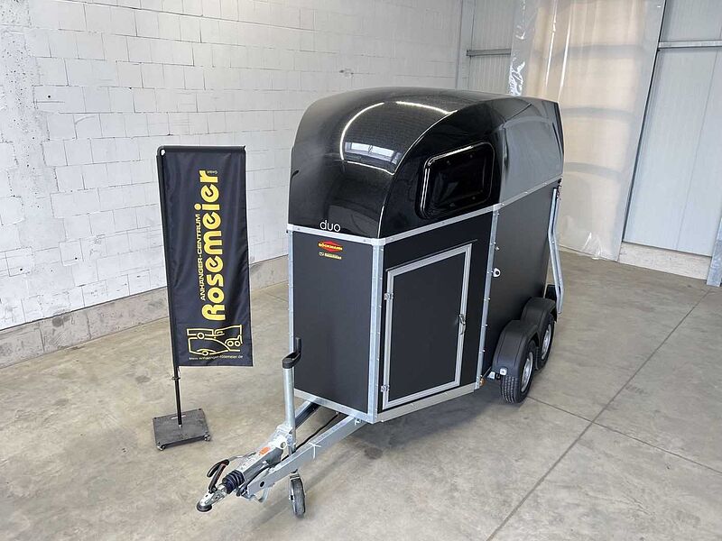 Böckmann Duo Esprit silv+bl SK TrS 100 Pferdeanhänger
