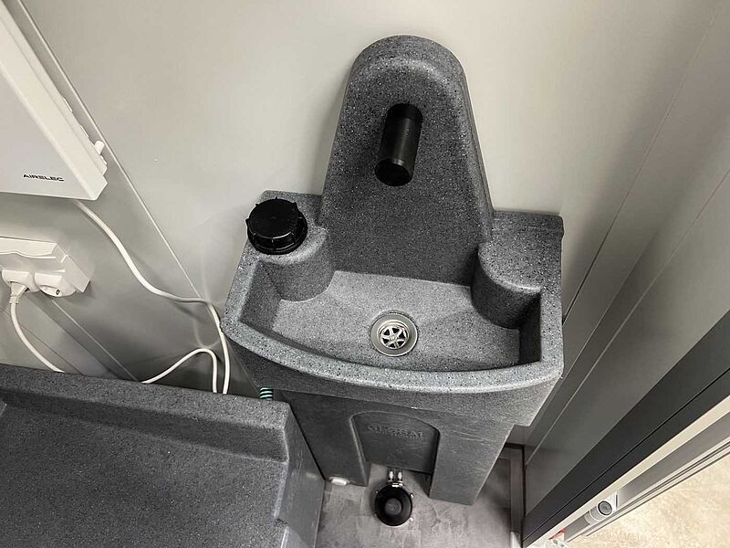 Baustellentoilette Comfort TUA Toilettenanhänger