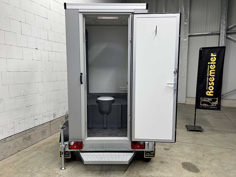 Baustellentoilette Comfort TUA Toilettenanhänger