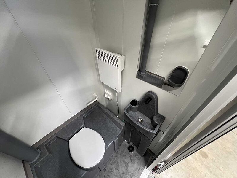 Baustellentoilette Comfort TUA Toilettenanhänger