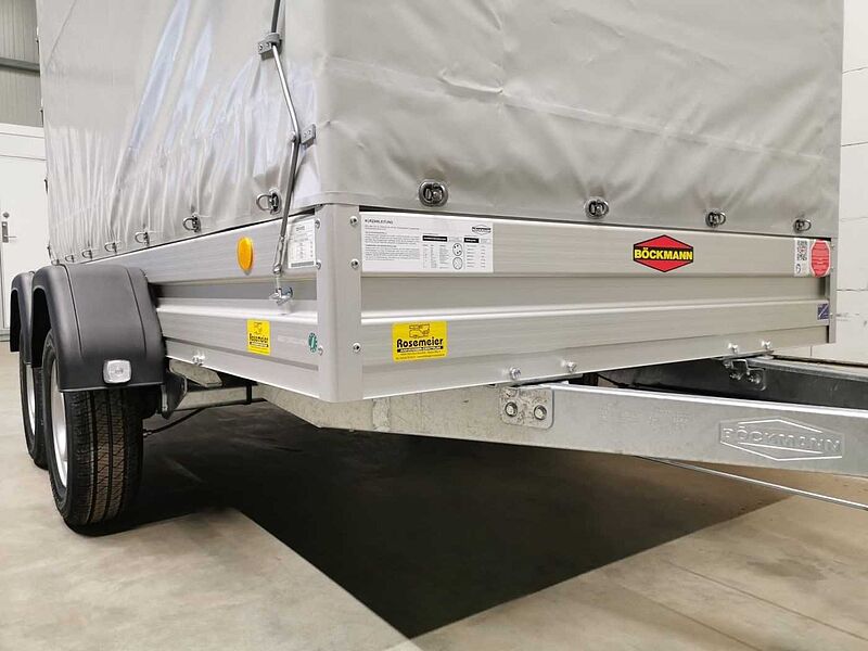 Böckmann TL-AL 3015/20 Plane 1600 mm Kastenanhänger gebre