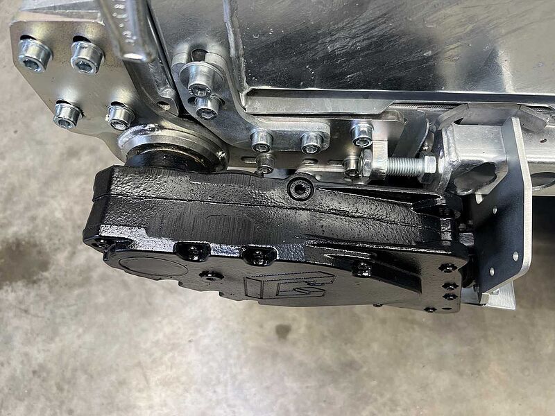 GA 3500 mit Trennwand Abrollanhänger