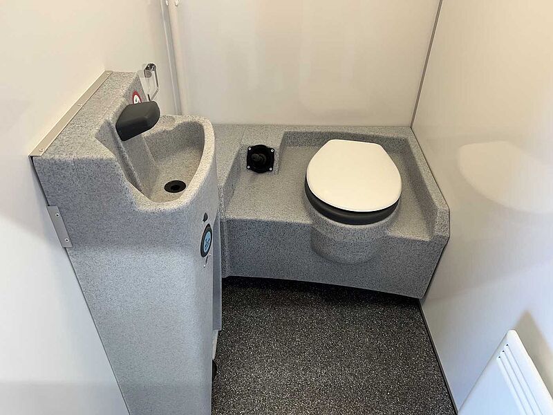 Rosemeier EW TA-NO 1 Damen, 1 Herren - Tank U Toilettenanhänger