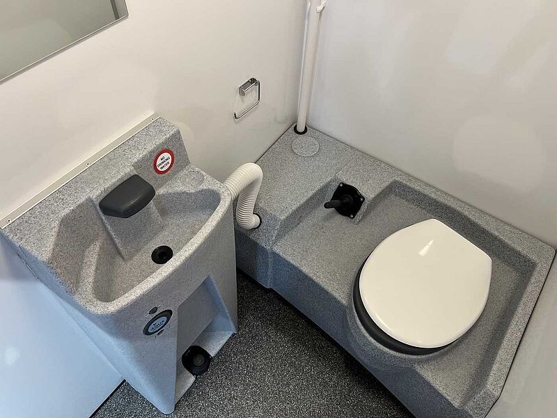 Rosemeier EW TA-NO 1 Damen, 1 Herren - Tank U Toilettenanhänger