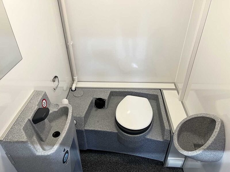 Rosemeier EW TA-NO 1 Damen, 1 Herren - Tank U Toilettenanhänger