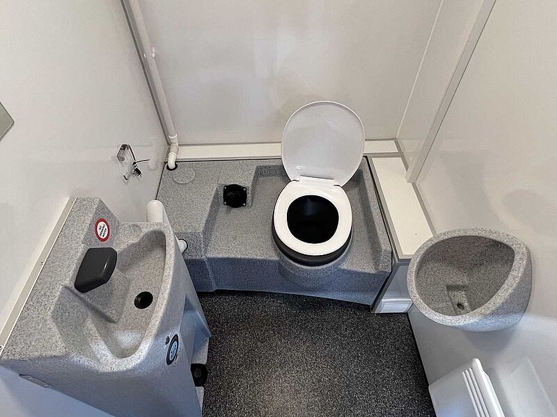 Rosemeier EW TA-NO 1 Damen, 1 Herren - Tank U Toilettenanhänger