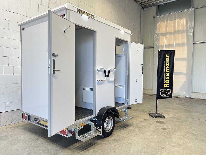 Rosemeier EW TA-NO 1 Damen, 1 Herren - Tank U Toilettenanhänger