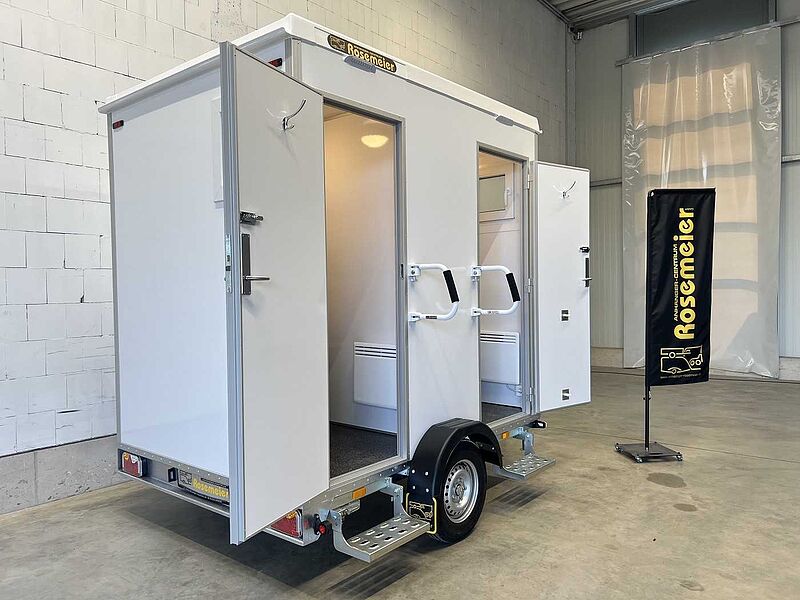 Rosemeier EW TA-NO 1 Damen, 1 Herren - Tank U Toilettenanhänger