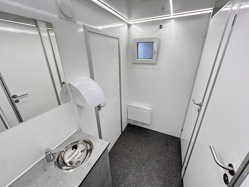 3 Damen, 1 Herren + 3 Urinale Toilettenanhänger