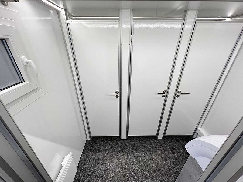 3 Damen, 1 Herren + 3 Urinale Toilettenanhänger