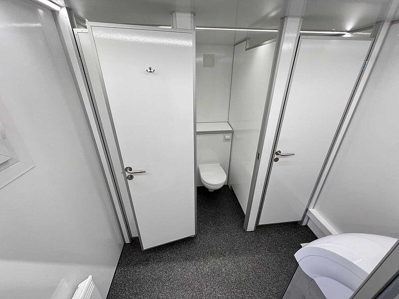 3 Damen, 1 Herren + 3 Urinale Toilettenanhänger