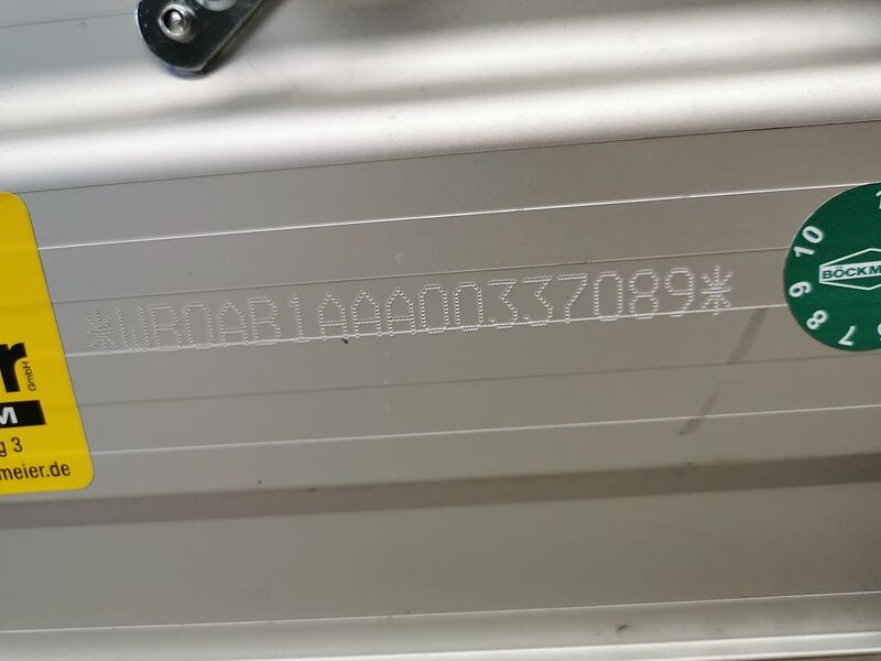 Böckmann TL-AL 2513/135 Eco XXL Plane Kastenanhänger gebr