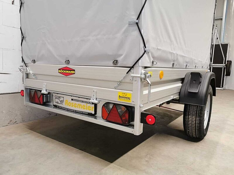 Böckmann TL-AL 2513/135 Eco XXL Plane Kastenanhänger gebr