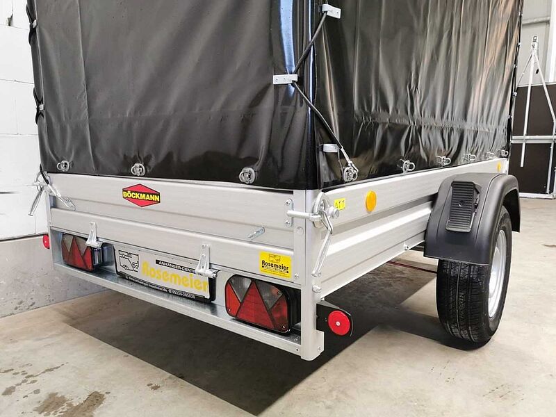 Böckmann TL-AL 2513/135 Eco XXL Plane Kastenanhänger gebr