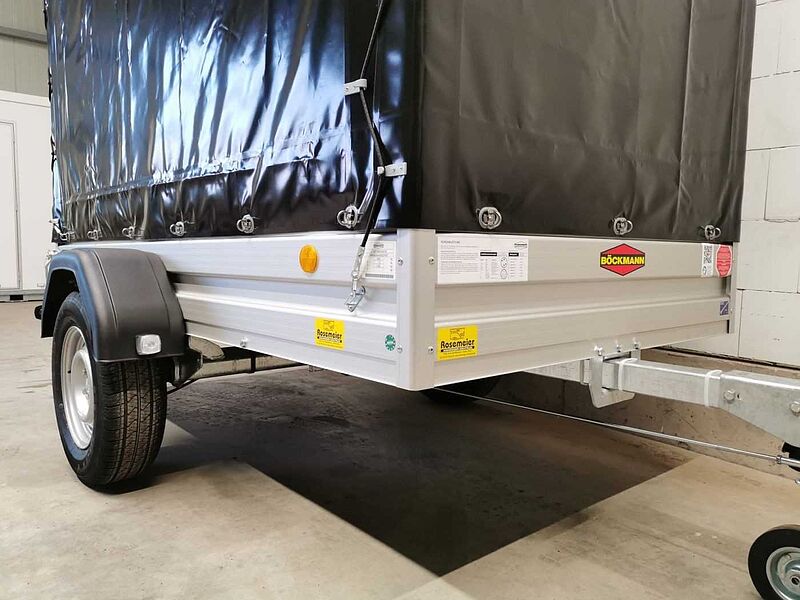 Böckmann TL-AL 2513/135 Eco XXL Plane Kastenanhänger gebr