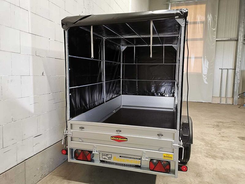 Böckmann TL-AL 2513/135 Eco XXL Plane Kastenanhänger gebr