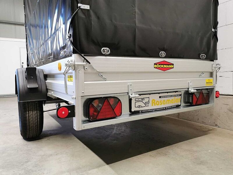 Böckmann TL-AL 2513/135 Eco XXL Plane Kastenanhänger gebr