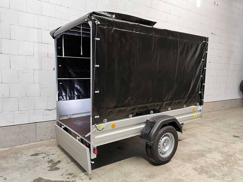 Böckmann TL-AL 2513/135 Eco XXL Plane Kastenanhänger gebr