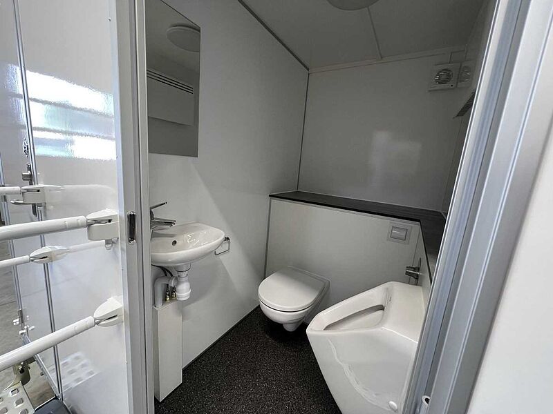 1 Damen, 1 Herren+Urinal H Toilettenanhänger